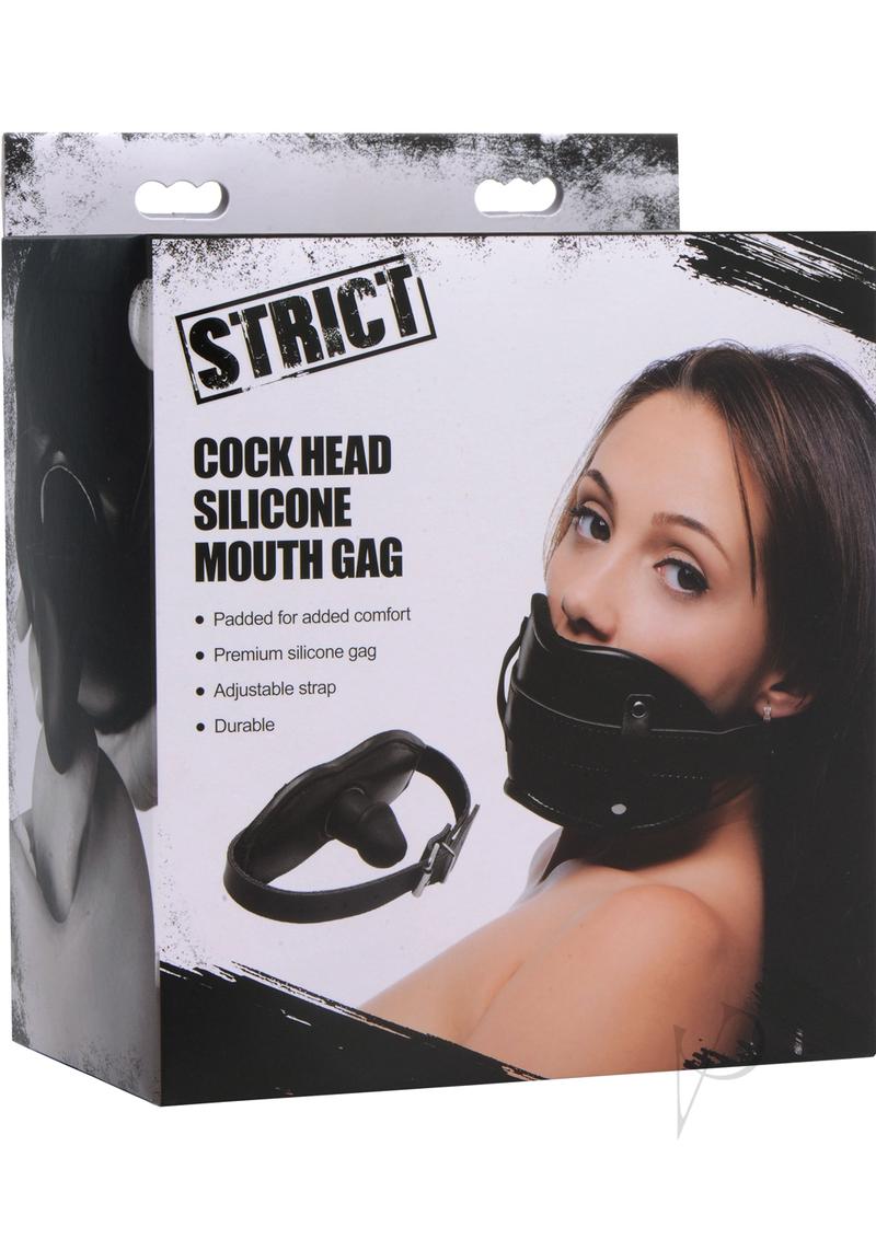 Cock Head Silicone Mouth Gag_0