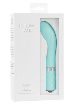 Pillow Talk Sassy Gspot Massager Teal_0