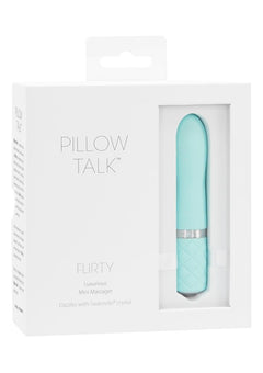 Pillow Talk Flirty Bullet Teal_0