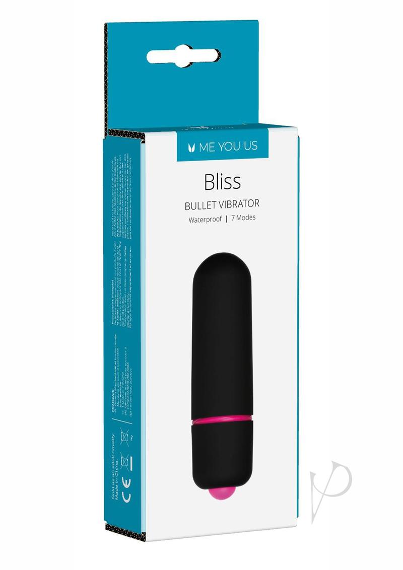 Myu Bliss 7 Mode Mini Bullet Vibe Black_0