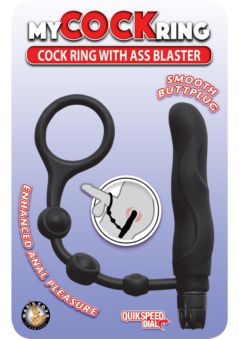 My Cockring With Ass Blaster Black_0