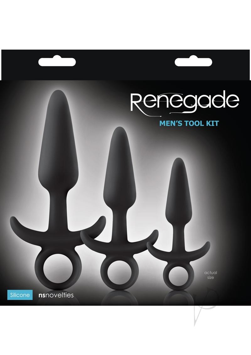 Renegade Mens Tool Kit Anal Black_0