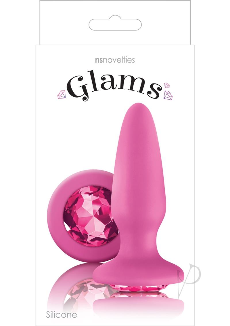 Glams Pink Gem Anal Plug_0