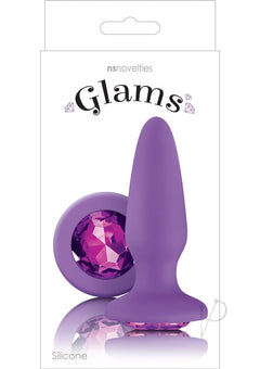 Glams Purple Gem Anal Plug_0