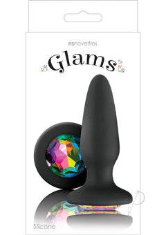 Glams Rainbow Gem Anal Plug_0