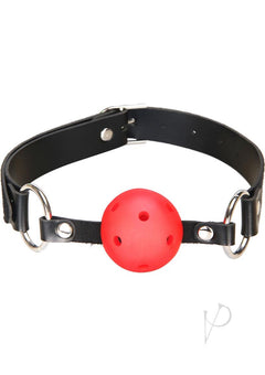 Lux F Breathable Ball Gag Red_1