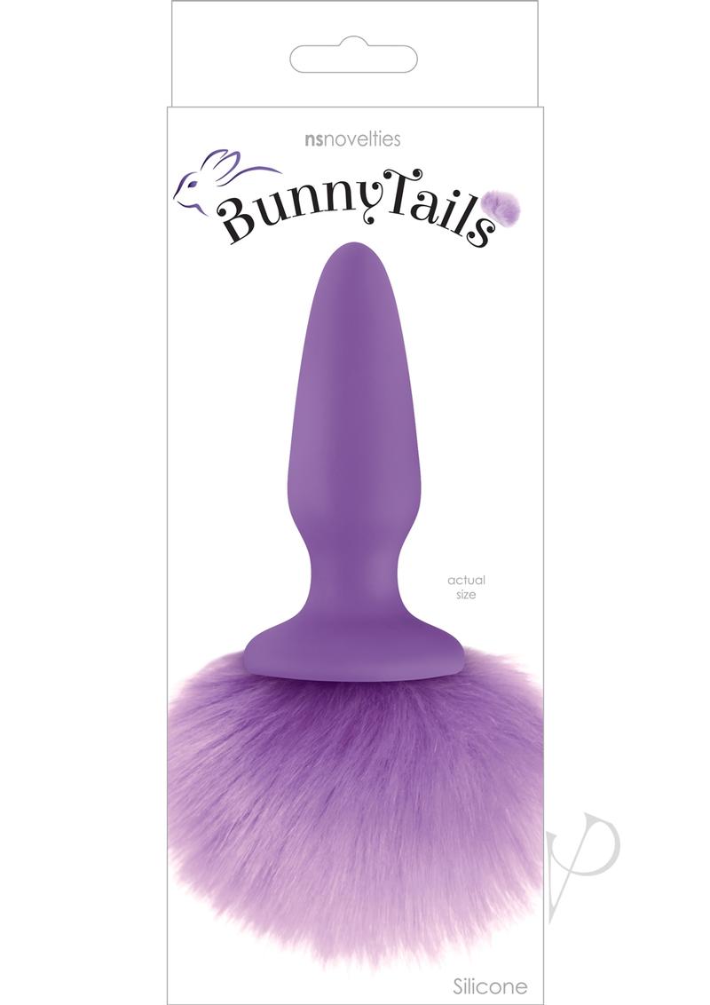 Bunny Tails Anal Plug Purple_0