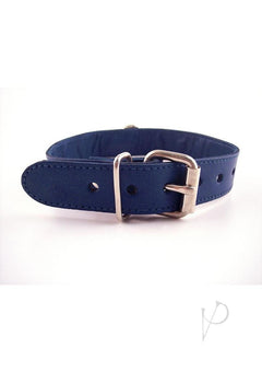 Rouge O Ring Studded Collar Blu_1