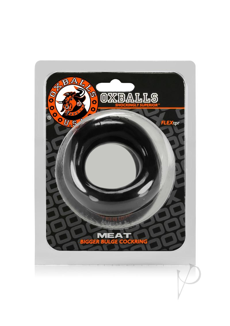 Meat Padded Cockring Black_0