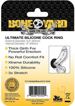 Boneyard Ultimate Silicone Ring Black_1