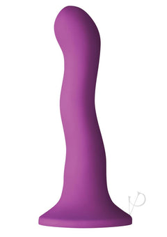 Colours Wave 6 Inch Dildo Purple_1