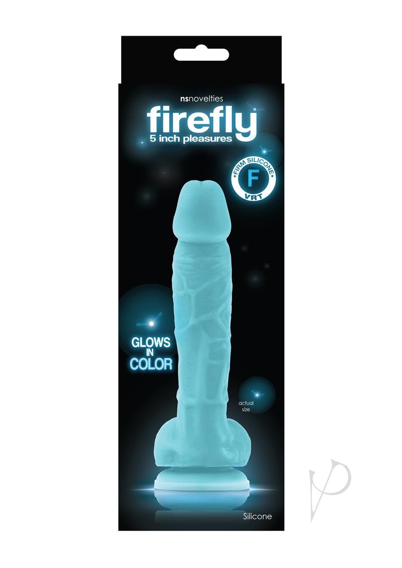 Firefly 5 Inch Dildo Blue_0
