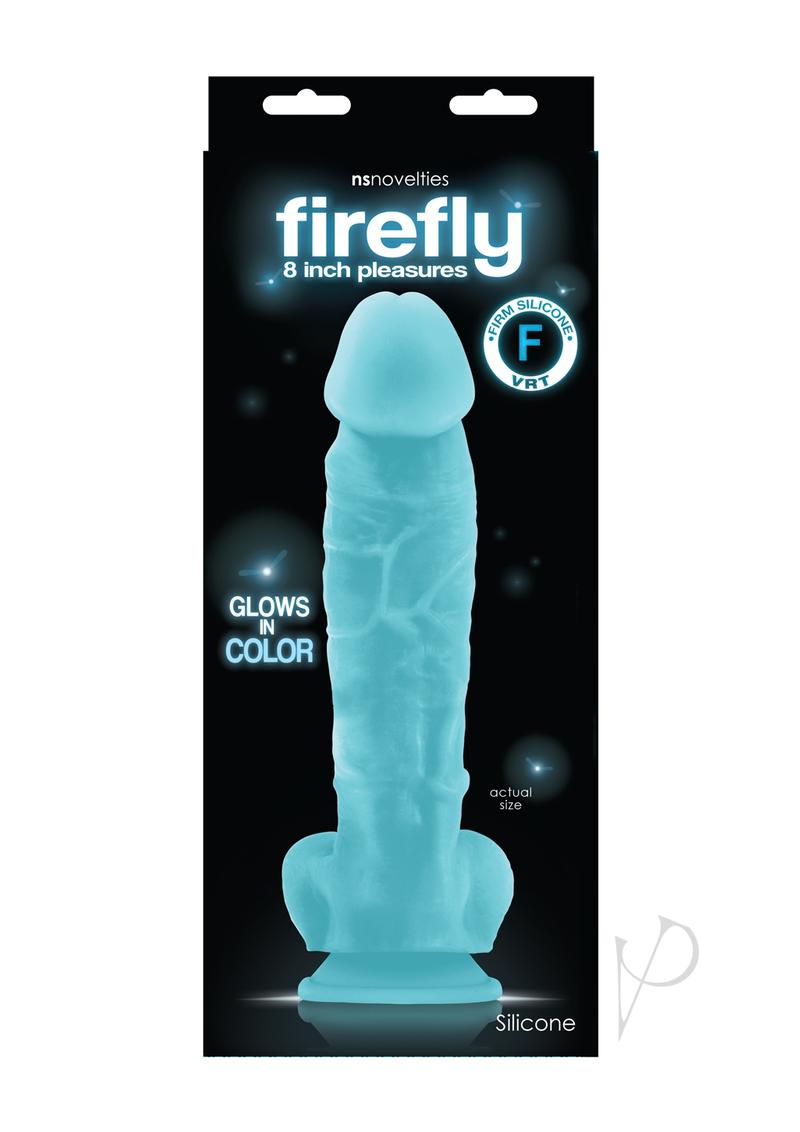 Firefly 8 Inch Dildo Blue_0