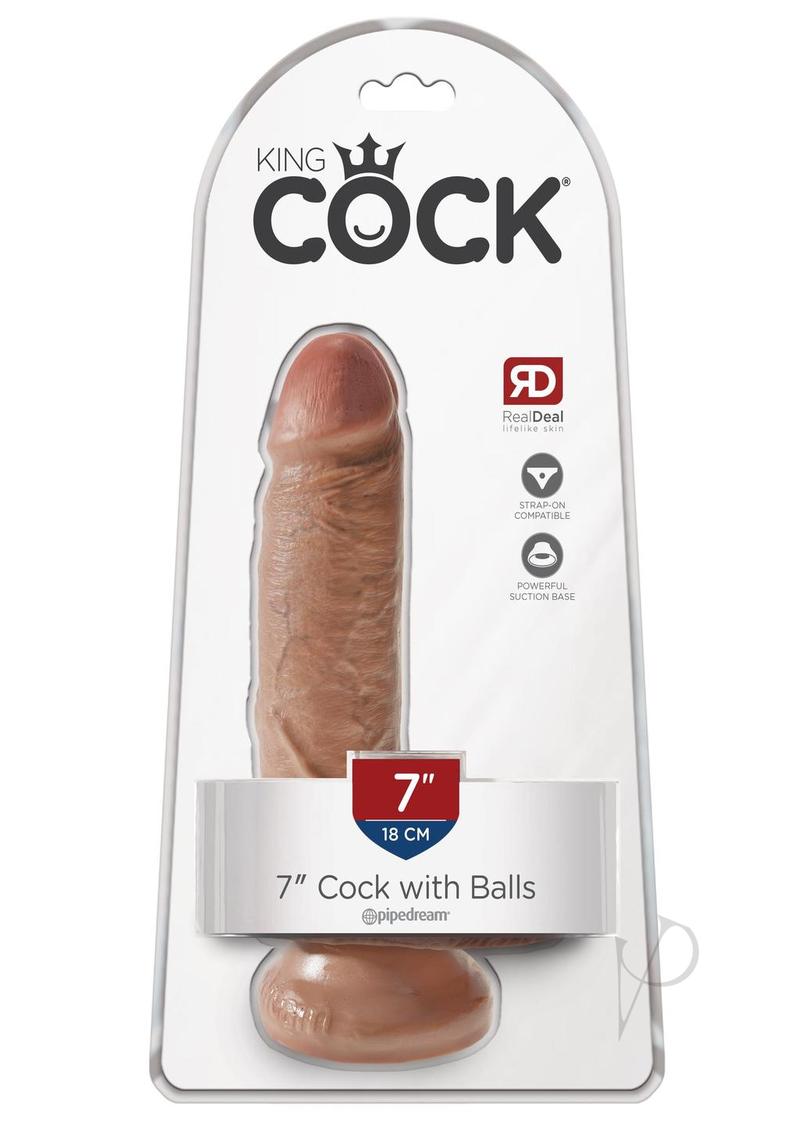 Kc 7 Cock W/balls Tan_0