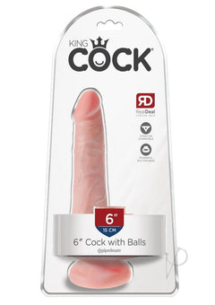 Kc 6 Cock W/balls Flesh_0