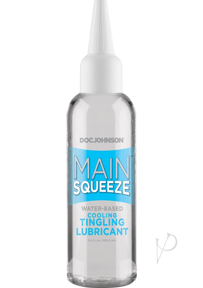 Main Squeeze Cooling/tingling Lube 3.4oz_0