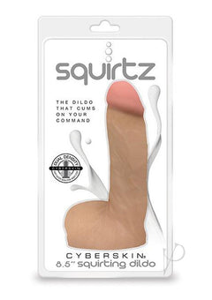 Squirtz Cyberskin 8.5 Squirting Dildo_0