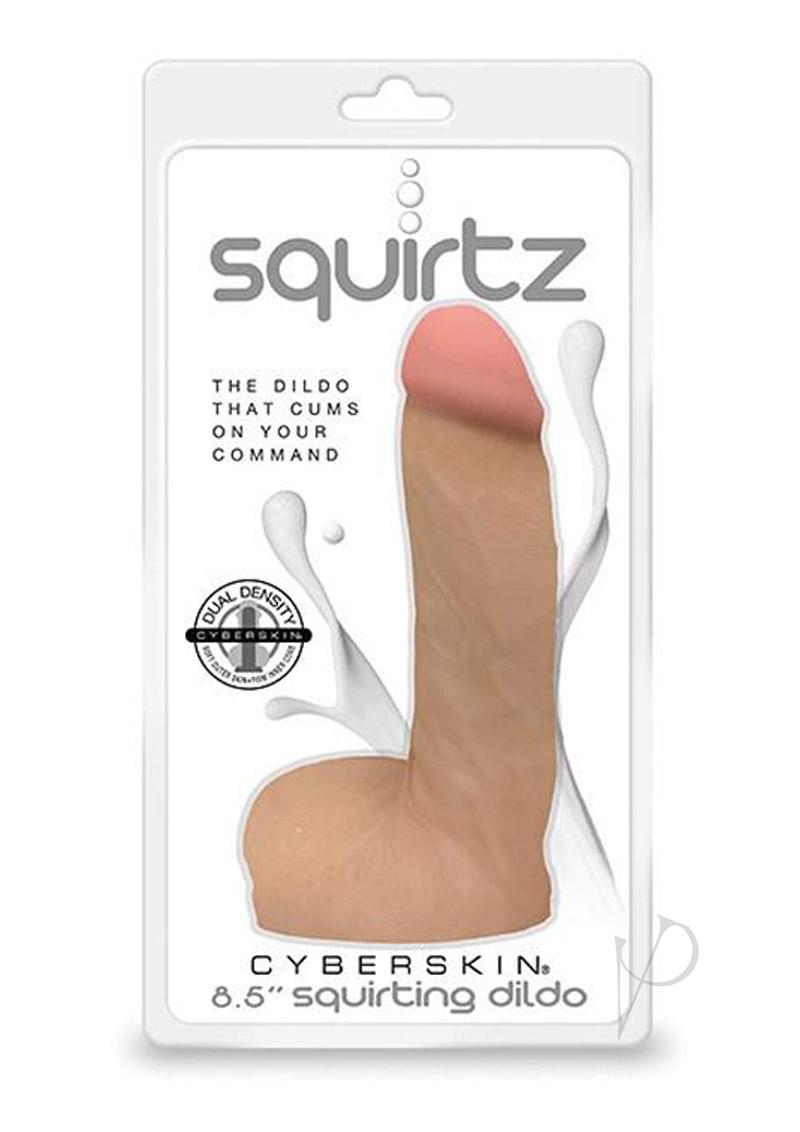 Squirtz Cyberskin 8.5 Squirting Dildo_0