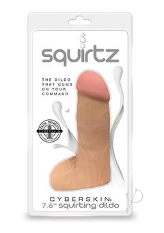 Squirtz Cyberskin 7.5 Squirting Dildo_0