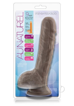 Au Naturel Sensa Feel Dildo Chocolate 9_0