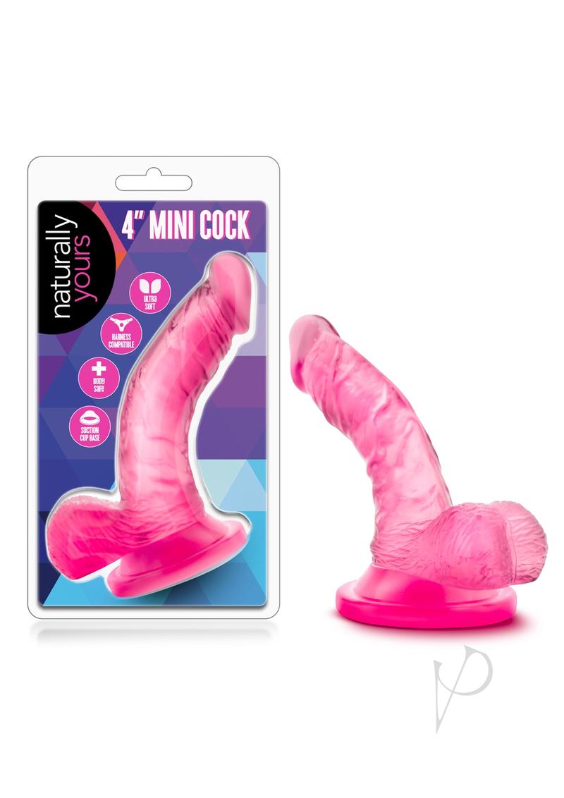 Naturally Yours 4 Mini Cock Pink_0