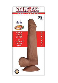 Realcocks Dual Layered 03 Brown_0