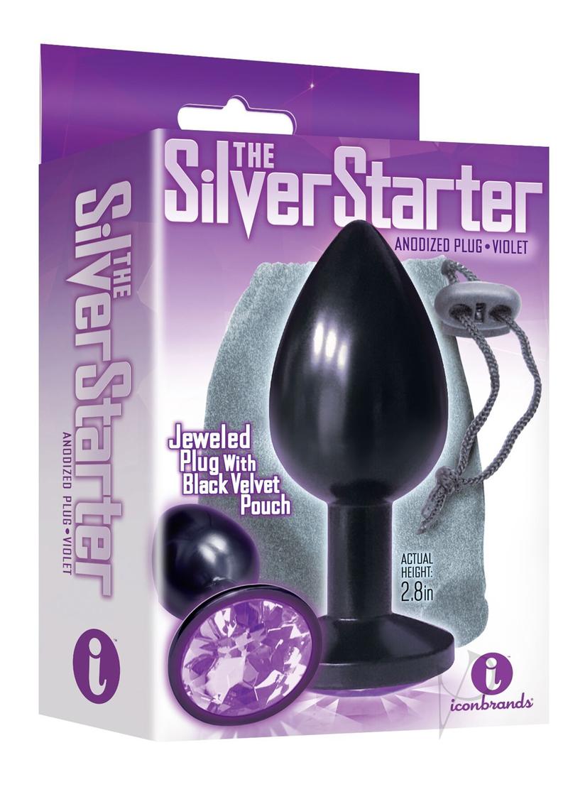 The 9 Silver Starter Annodi Plug Violet_0