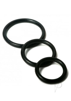 Tm Penis Rings Silicone 3pc Set Black_1