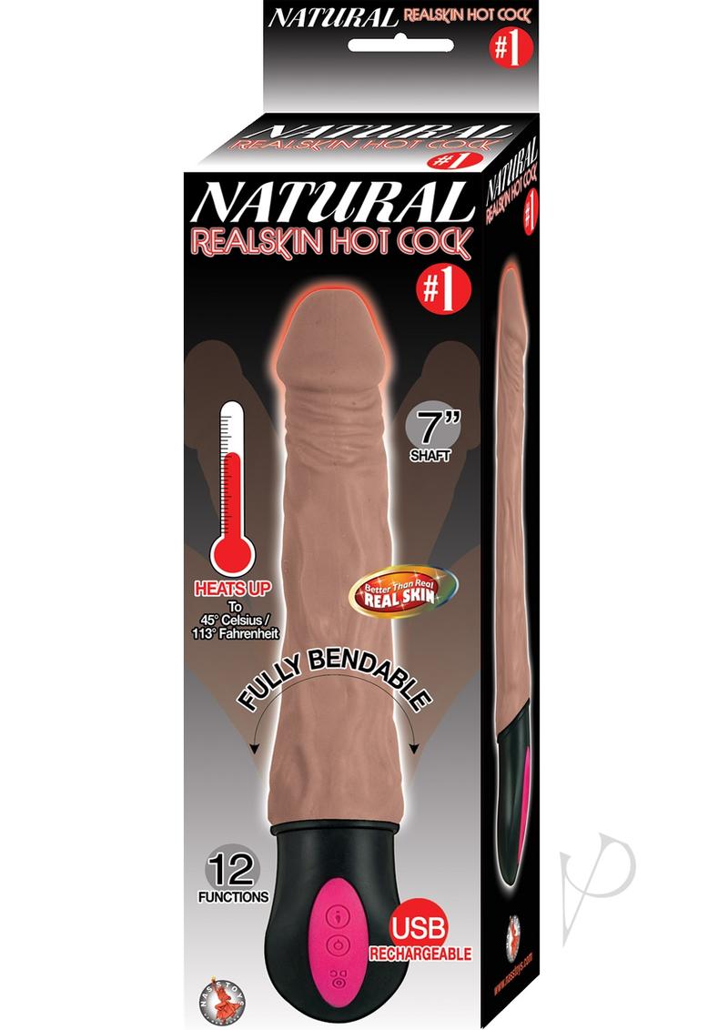 Natural Realskin Hot Cock 1 Brown_0