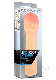 Performance 3 Inch Cock Xtender Beige_0