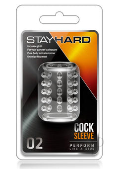 Stay Hard Cock Sleeve 02 Clear_0