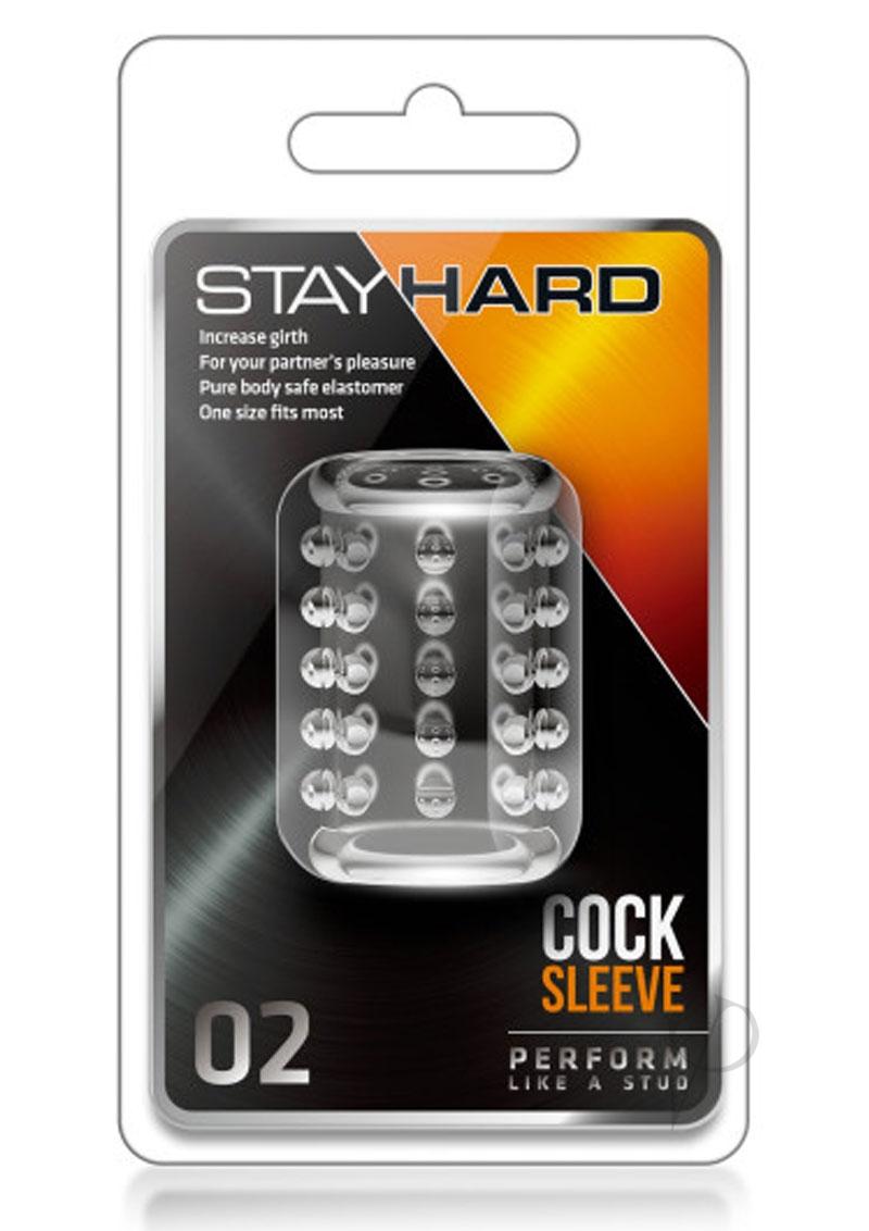 Stay Hard Cock Sleeve 02 Clear_0