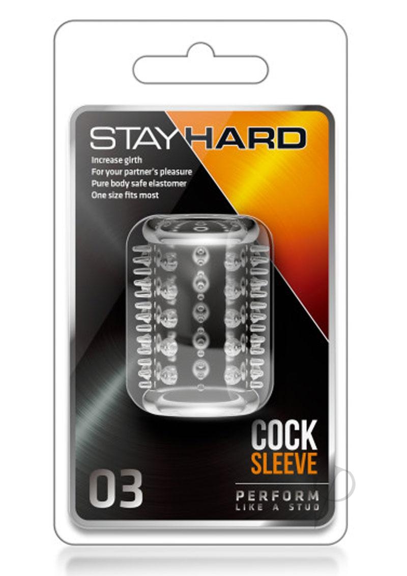 Stay Hard Cock Sleeve 03 Clear_0