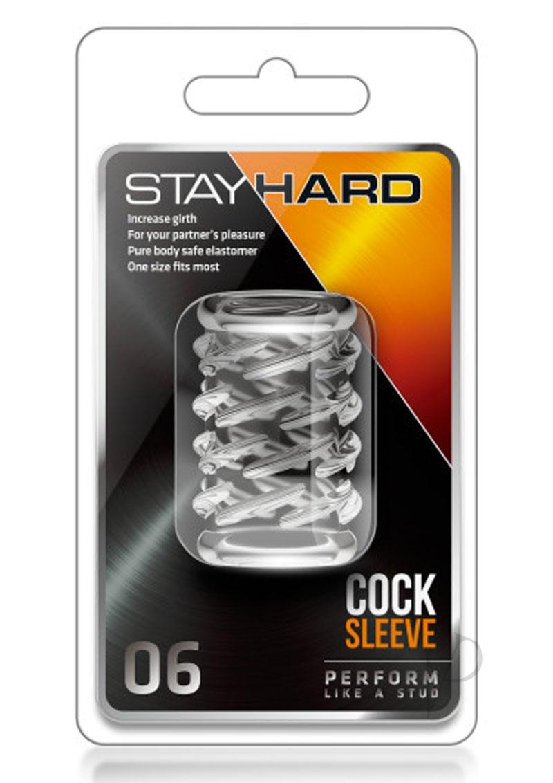Stay Hard Cock Sleeve 06 Clear_0