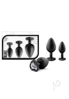 Luxe Bling Plugs Train Kit Blk/wht Gems_0