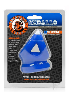 Tri-sqeeze Cocksling/ballstretcher Blue_0