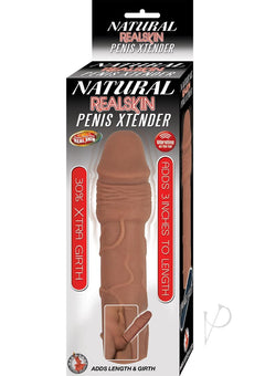 Natural Realskin Penis Xtender Brown_0