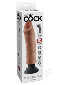 Kc 8 Vibrating Cock Tan_0