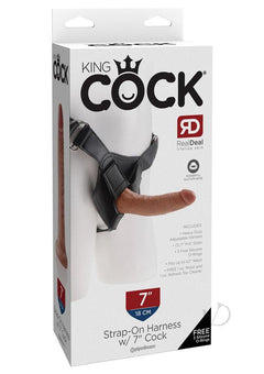 Kc Strap On Harn W/cock 7 Tan_0