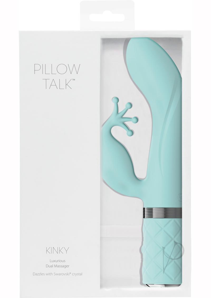 Pillow Talk Kinky Dual Massager Teal_0