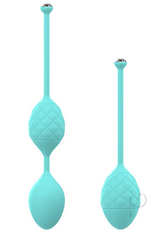 Pillow Talk Frisky Pleasure Balls Teal_1