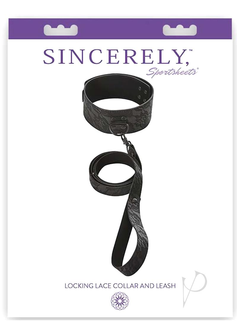 Sincerely Locking Lace Collar And Leash_0