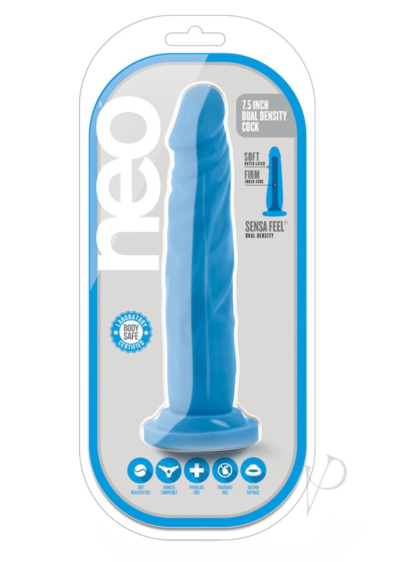 Neo Dual Density Cock 7.5` Neon Blue_0