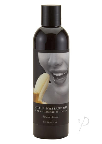 Edible Tropical Massage Oil Banana 8 Oz_0