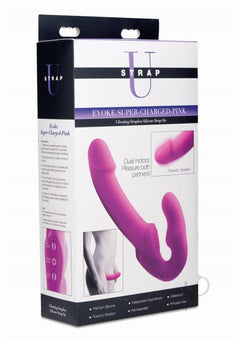 Strap U Evoke Vibrating Strapless Pink_0