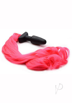 Tailz Pony Tail Anal Plug Hot Pink_1