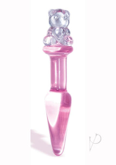 First Glass Teddy Love Plug Pink_1