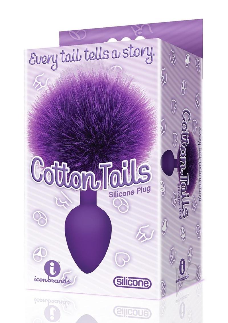 The 9 Cottontails Bunny Tail Plug Purple_0