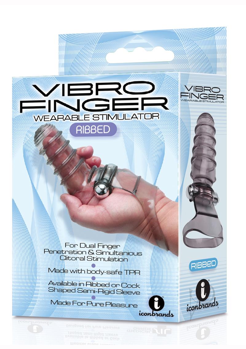 The 9 Vibrofinger Massager Grey_0