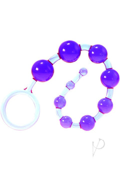 Myu Dragons Tail Anal Beads Violet Os_1